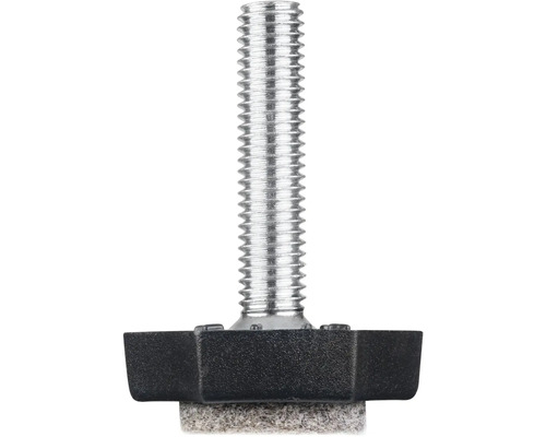 Nábytkový kluzák se závitem a plstěnou kluznou plochou