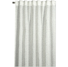 Záclona s květinovým vzorem