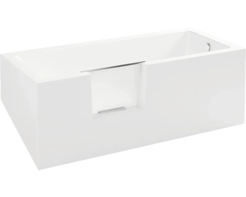Obdélníková vana s integrovanými dveřmi vany