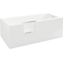 Obdélníková vana s vanovými dvířky pro bezbariérový přístup