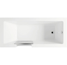 Obdélníková vana shora s odtokem a přepadem