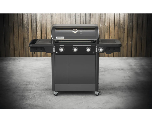 Plynový gril Tenneker se třemi hořáky a spodní skříňkou