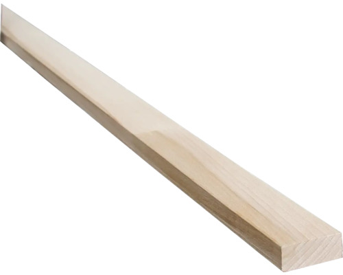 Dřevěná lišta ze světlého dřeva