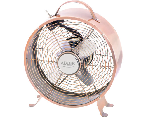 Stolní ventilátor loft 17,5cm, barva měd