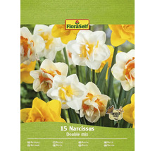 Narcisy plnokvěté FloraSelf mix 10/12 15 ks