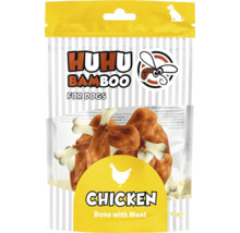 Kost Huhubamboo s kuřecím masem pro psy, 75 gramů