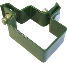 Objímka na sloupek 60 x 40 mm rohová zelená