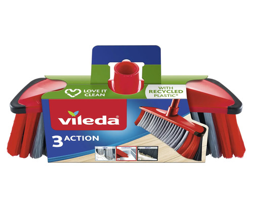 Vileda 3 Action koště z recyklovaného plastu