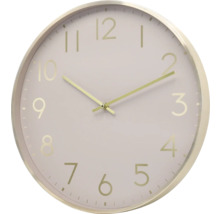 Kulaté nástěnné hodiny s ciferníkem