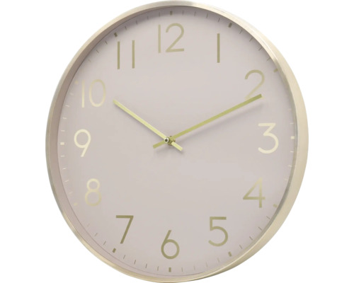 Kulaté nástěnné hodiny s ciferníkem