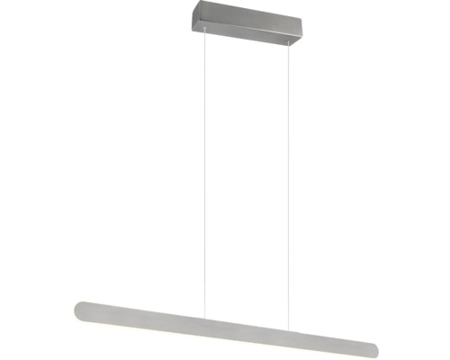 LED lustr TRIO TR 343310105 HELIOS 28 W 3300 lm 2700-6500 K broušený hliník Kovové závěsné svítidlo pro interiér
