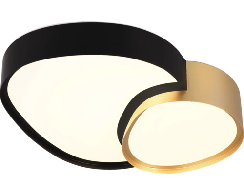LED stropní svítidlo TRIO 647510280 RISE 21 W 2400 lm 2700-6500 K černé/zlaté LED stropní svítidlo v moderním designu