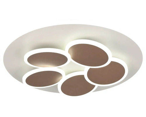LED stropní svítidlo se šesti kruhovými prvky