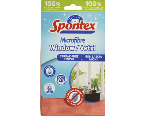 Utěrka z mikrovlákna na okna Spontex Window Microfibre