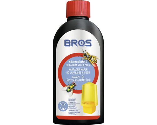 Náhradní náplň do lapače vos, sršní, much BROS 200 ml Bros náhradní náplň do lapače vos a much