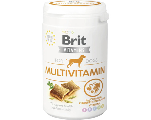 Pamlsky pro psy Brit Care Vitamins Multivitamin 150 g Brit Multivitamin pro psy na podporu zdraví a imunity.