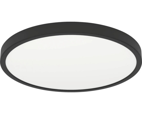 LED stropní svítidlo Eglo Fueva 6 CCT IP44 11,5 W 1550 lm 2700-6500 K ø 21 černé Kulaté stropní svítidlo