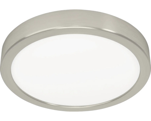LED stropní svítidlo Eglo Fueva 6 CCT IP44 11,5 W 1550 lm 2700-6500 K ø 21 nikl matný Kulaté stropní svítidlo