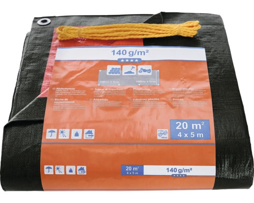 Krycí plachta 20 metrů čtverečních s provázkem