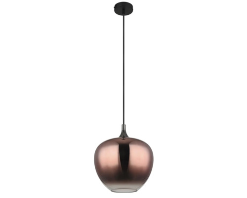 Závěsné svítidlo se skleněným stínidlem