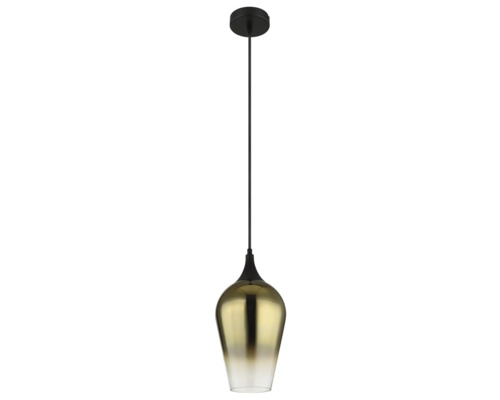 Závěsné svítidlo se skleněným stínidlem