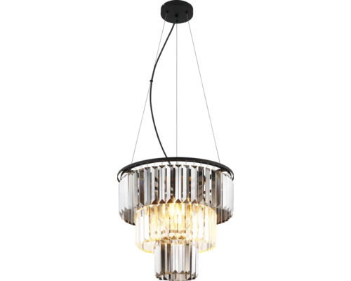 Závěsné svítidlo s křišťálovými skleněnými prvky