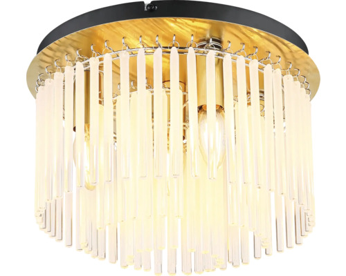 Stropní svítidlo se skleněnými tyčemi