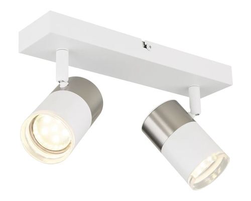 Dvouplamenové LED stropní svítidlo s otočnými spoty