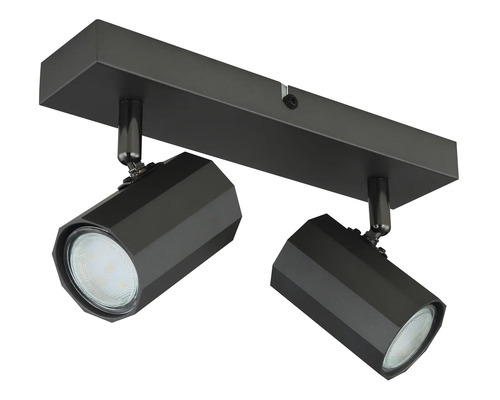 Stropní svítidlo se dvěma reflektory