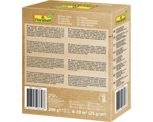 Balení FloraSelf Lupina úzkolistá modrá