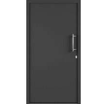 Vchodové dveře s klikou a zámkem