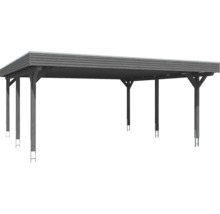 Volně stojící dřevěný carport