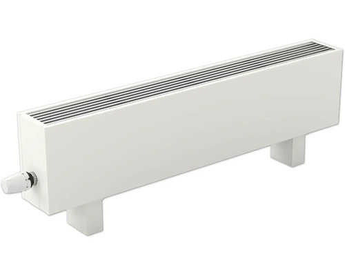 Stojící konvektor Licon Heat KORALINE Optimal LKO New 500x1400x180 mm bílá Bílý radiátor s termostatickým ventilem pro regulaci tepla.