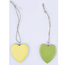 Dvě ozdobná srdce se závěsem