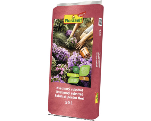 Květinový substrát FloraSelf Select 50 l