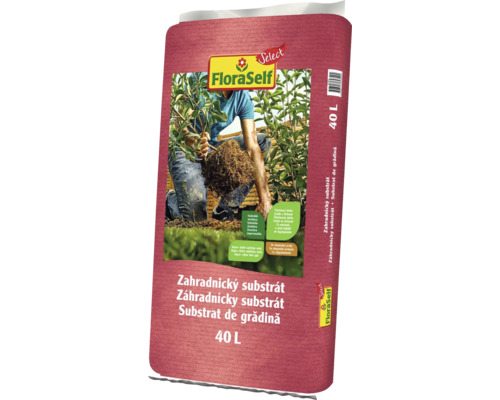 Zahradnický substrát FloraSelf Select 40 l