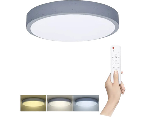 LED stropní svítidlo Solight WO8001 Grey 48 W 3360 lm 3000-6000 K šedé s dálkovým ovládáním