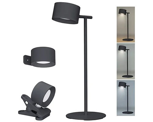 LED stolní lampa Solight WO68-B 3v1 4 W černá