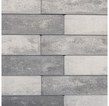 Betonový plot Rivago stříška 47x27x5 cm šedočerná