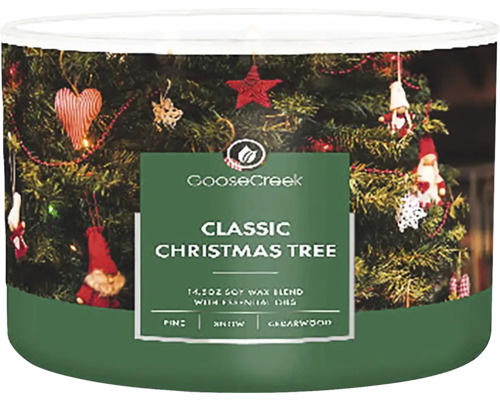 Vonná svíčka ve skle Goose Creek CLASSIC CHRISTMAS TREE 0,41 kg