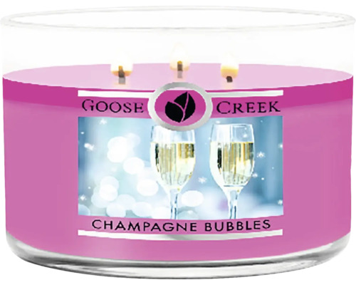 Vonná svíčka ve skle Goose Creek CHAMPAGNE BUBBLES 0,41 kg