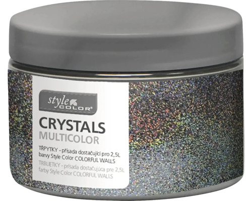 StyleColor Barva na zeď Glitter 40 g multicolor Style Color Crystals Multicolor třpytivý přídavek do barvy v plechovce