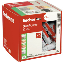Hmoždinka Fischer DUOPOWER 12x60 mm 25 ks