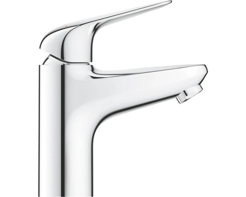 Lesklá stříbrná umyvadlová baterie