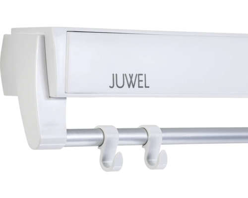 Sušák na prádlo Juwel se šňůrami na prádlo a háčky