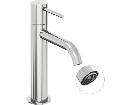 Umyvadlová baterie z kovu s perlátorem