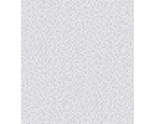 PVC podlaha CPN VLB ARTIFACT 591 šedá / stříbrná šířka 400 cm (metráž) Vzor dlaždic se čtvercovými mozaikovými dlaždicemi