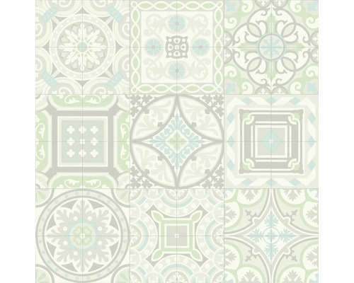 PVC podlaha CPN VLB ARTIFACT T82 šířka 200 cm (metráž) Vzor dlaždic s ornamenty