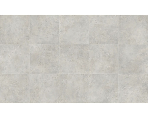 PVC podlaha CPN VLB STELLAR 591 šedá šířka 400 cm (metráž) Dlaždice s mramorovým vzhledem položené ve vazbě