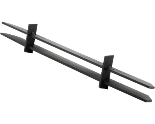 Bezpečnostní lišta spalovací komory pro krbová kamna MERAN, MODENA 2.0 Dvojitá kovová závorová lať